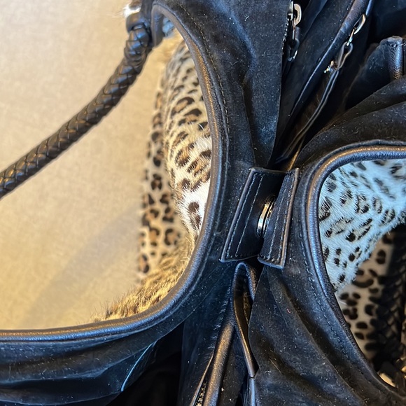 Ellie Tahari calf skin hobo bag - Picture 5 of 6